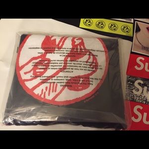 Supreme Molotov Tee Navy Medium